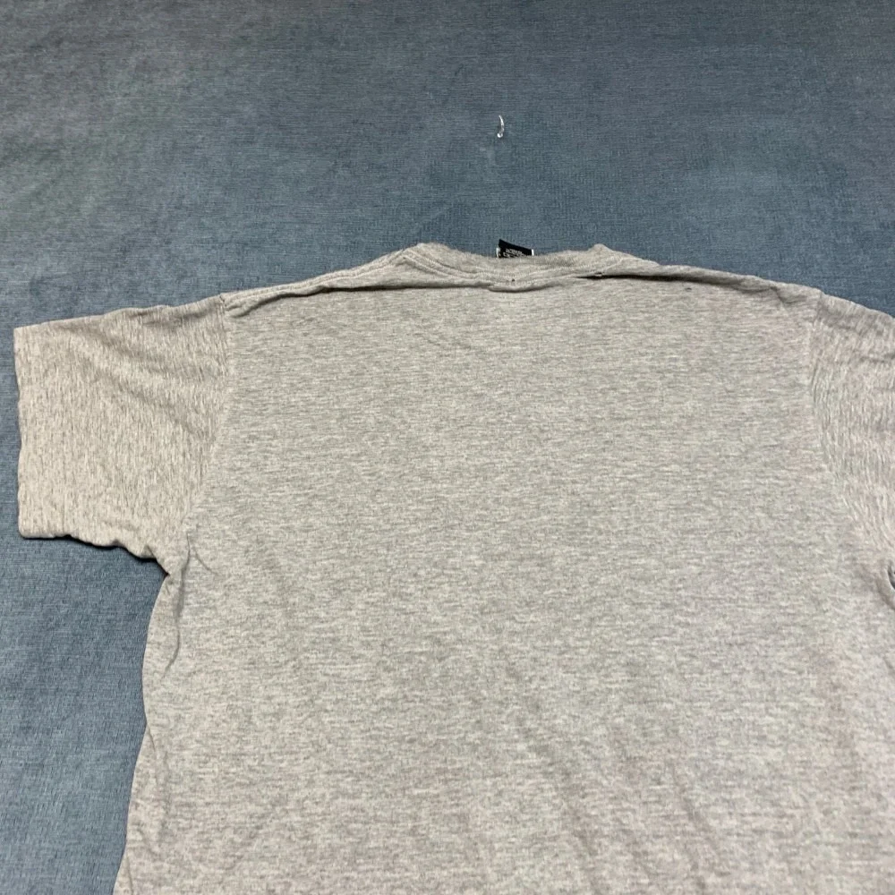 Nike Team Stanford Cardinal Football Shirt Mens Medium Heather Gray Swoosh Logo